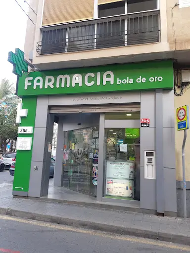 Farmacia Bola de Oro Alicante (lda. Rosa Mª Mas Rosique)abierto 365 Días