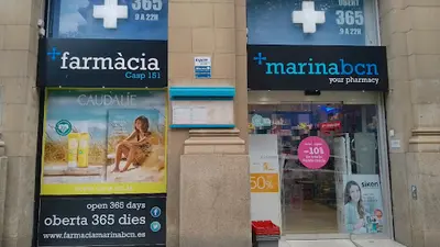 Farmacia Marina Bcn -365 de 9 A 21:30 Pharmacy