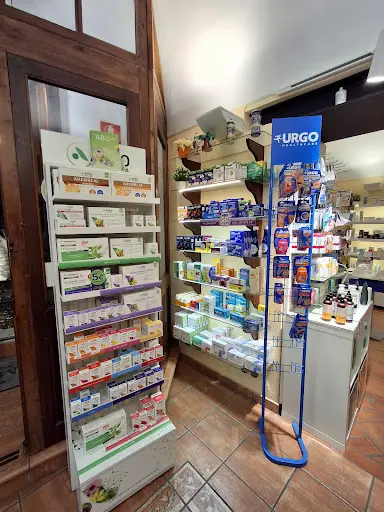 Farmacia Marín. Fundada en 1898. Lda Manuela Martínez de Abellanosa Moreno.