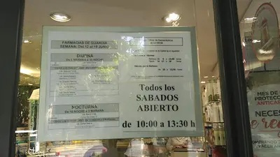 Farmacia la Glorieta. Lda. Carmen García Carbonell