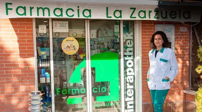 Farmacia-ortopedia la Zarzuela 365 Días - Elisa Ferreiro