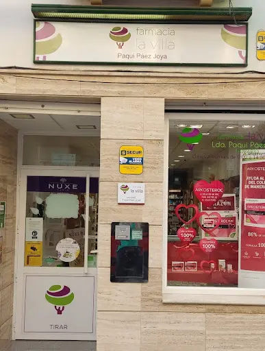 Farmacia la Villa. Lda Francisca Páez Joya